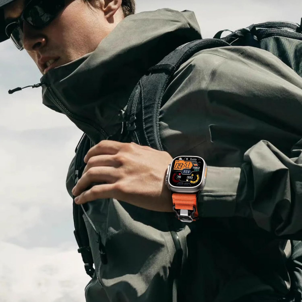Bandletic Manyetik ��kart�labilir Naylon Kay�� 49mm (L)-Orange