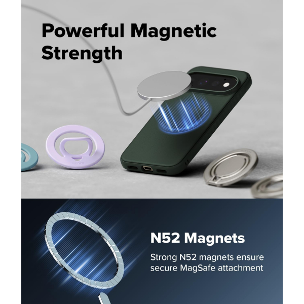 Ringke Google Pixel 11 MagSafe Uyumlu K�l�f-Magnetic Dark Green