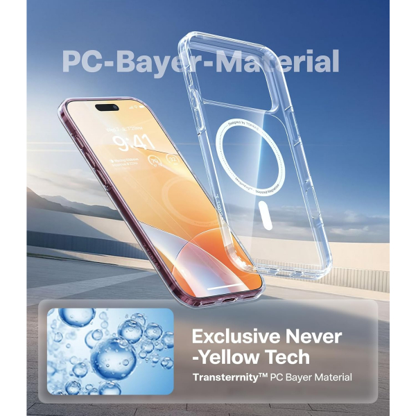 TORRAS OriginFit iPhone 18 Pro Max Manyetik �nce K�l�f-Clear