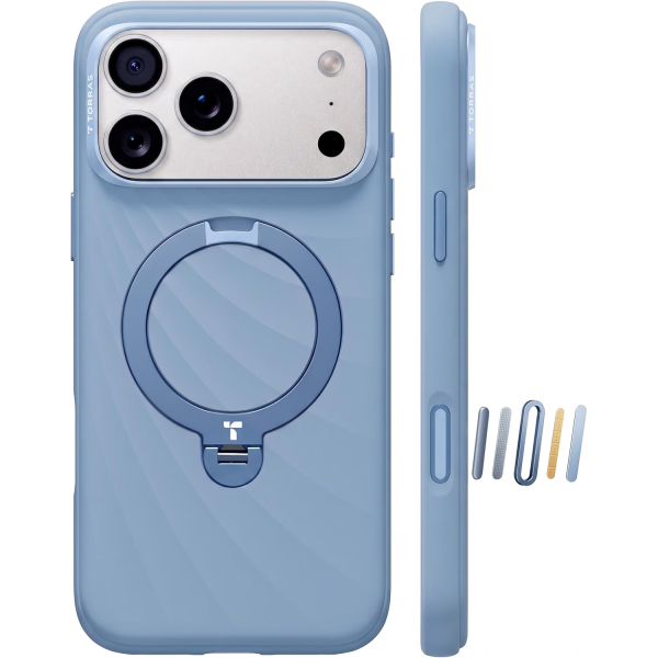 TORRAS Q3 Wind iPhone 18 Pro Max Standl� Silikon K�l�f-Frost Harbour