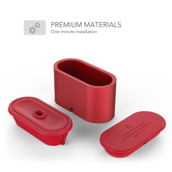 AHASTYLE AirPods arj Stand-Red