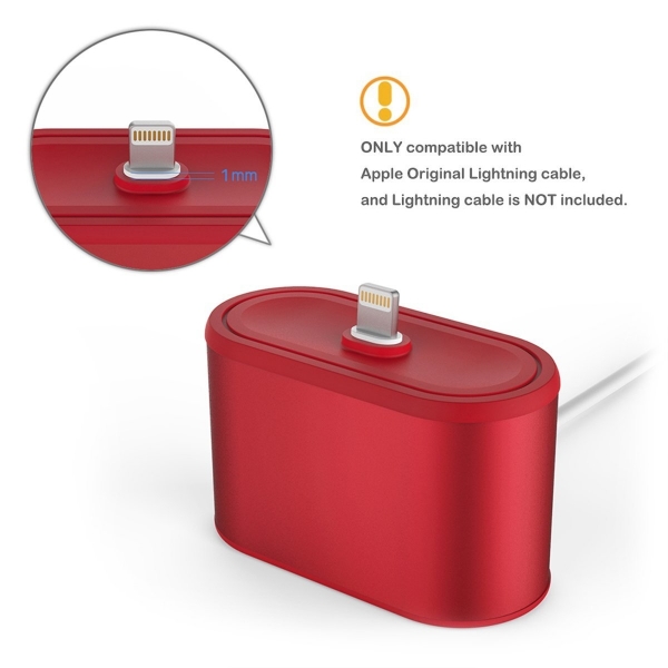 AHASTYLE AirPods arj Stand-Red