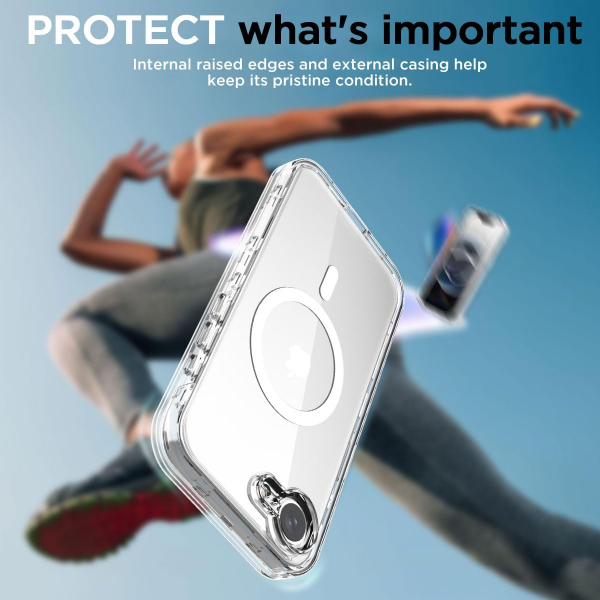 AICase Apple iPhone 16e MagSafe Uyumlu Klf 