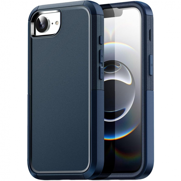AICase Apple iPhone 16e MagSafe Uyumlu Klf -Navy Blue