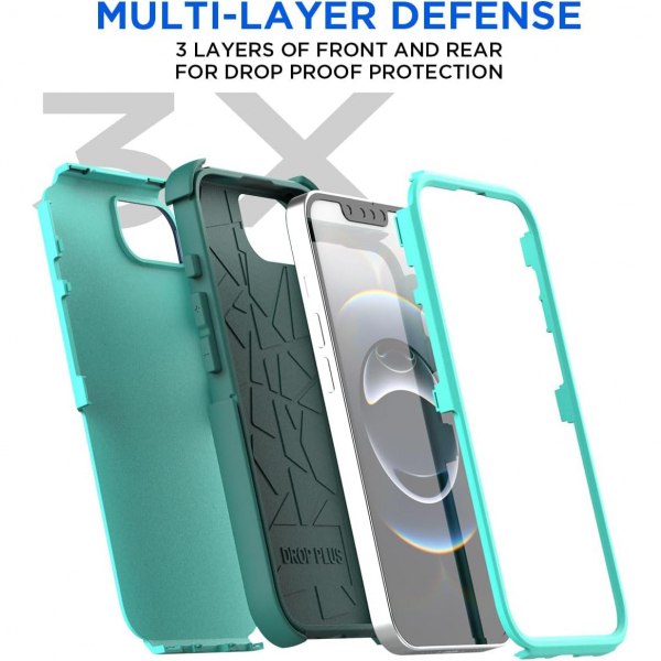 AICase Apple iPhone 16e MagSafe Uyumlu Klf -Water Blue