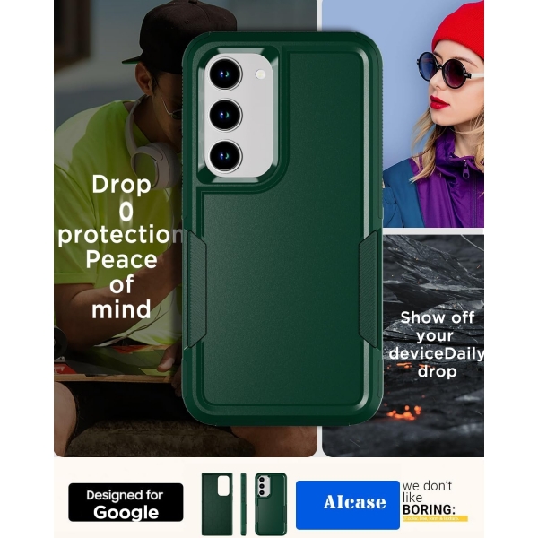 AICase Galaxy S24 Klf (MIL-STD-810G)-Dark Green