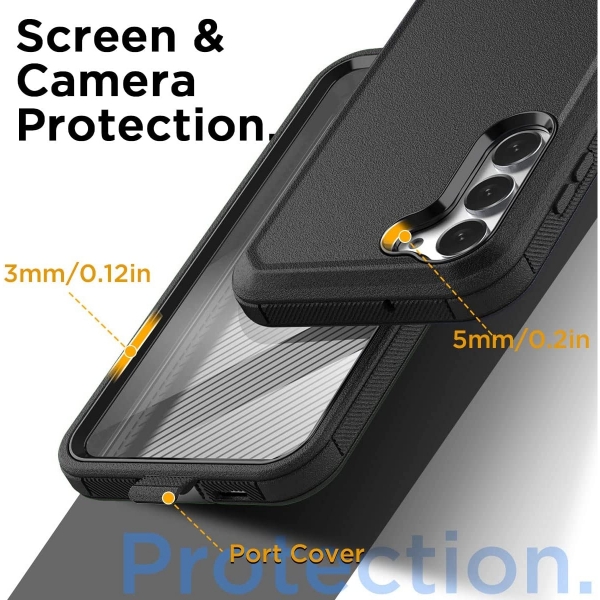 AICase Galaxy S23 Plus Klf (MIL-STD-810G)-Black