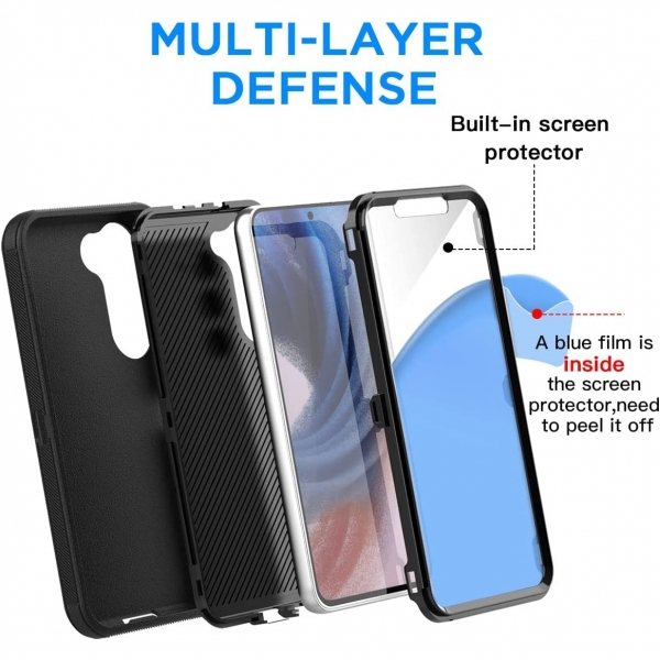 AICase Galaxy S23 Plus Klf (MIL-STD-810G)-Black
