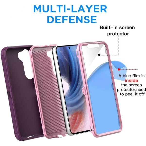 AICase Galaxy S23 Plus Klf (MIL-STD-810G)-Night Purple