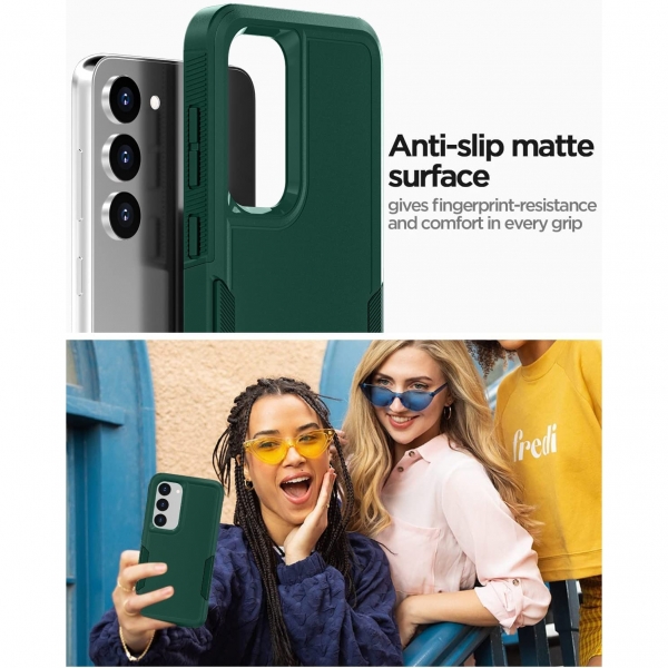AICase Galaxy S23 Plus Klf (MIL-STD-810G)-Olive Green