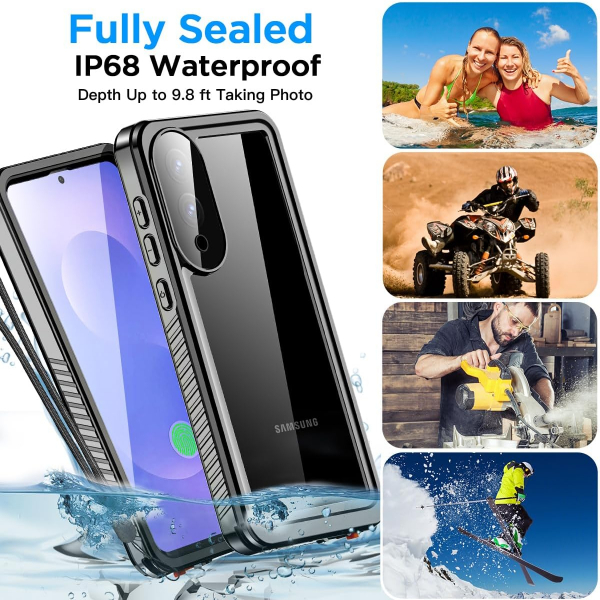 AICase Galaxy S25 Edge Su Geirmez Klf 