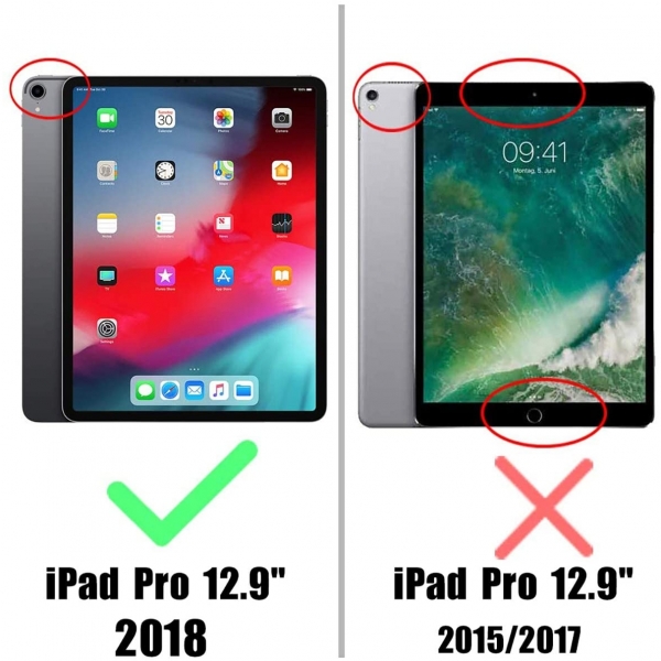 AICase iPad Pro Su Geirmez Tablet Klf (12.9 in)(2018)