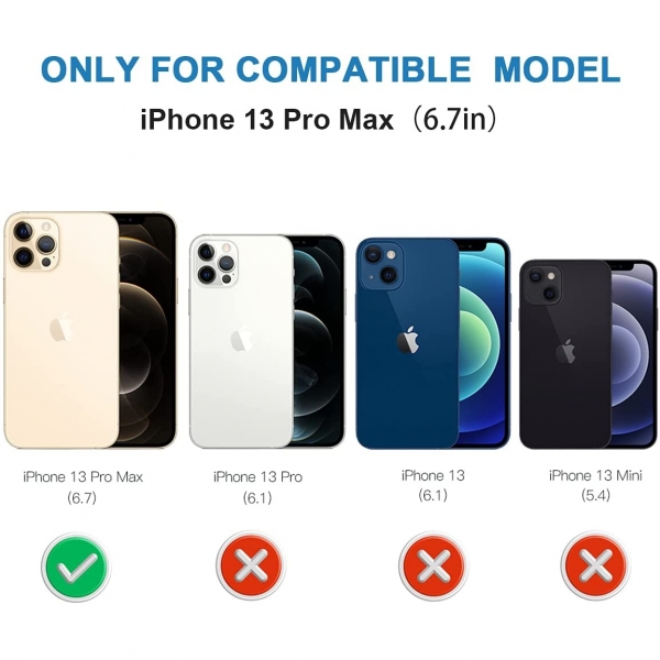 AICase iPhone 13 Pro Max Su Geirmez Klf