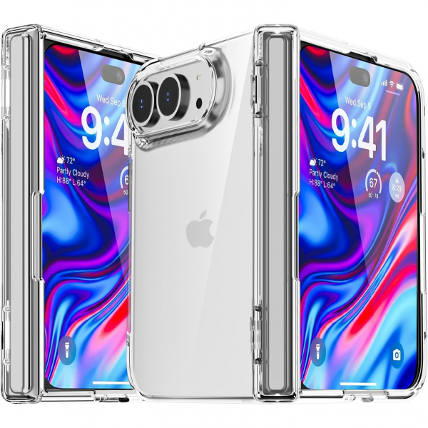 AICase iPhone Duo Korumal� K�l�f -Clear Hinge Protection
