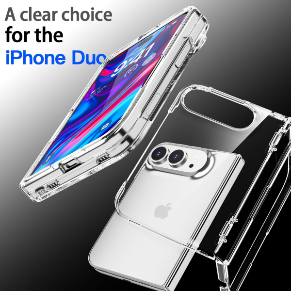 AICase iPhone Duo Korumal� K�l�f -Clear Hinge Protection