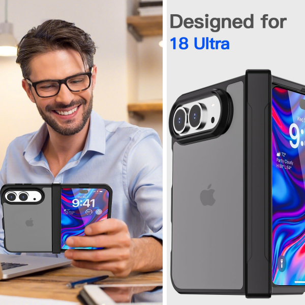 AICase iPhone Duo Korumal� K�l�f -Translucent Matte Hinge