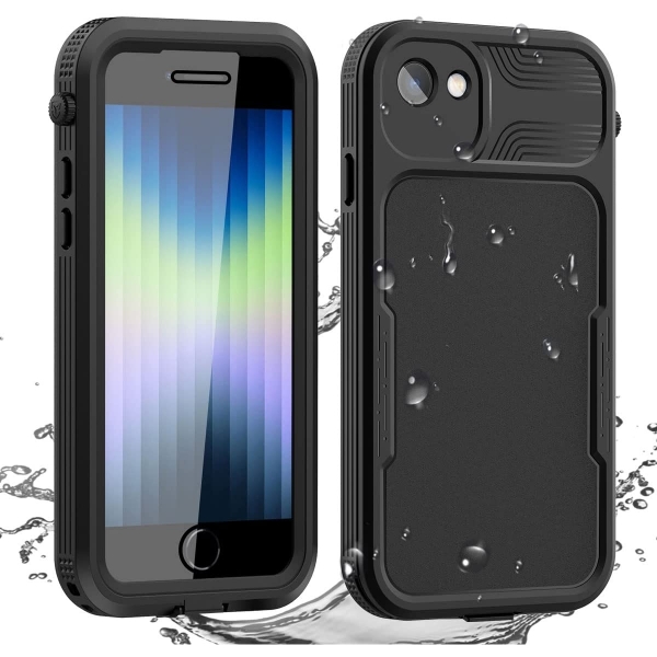 AICase iPhone SE Su Geirmez Klf-Black