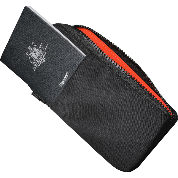ALPAKA Fermuarl Pasaportluk-Black