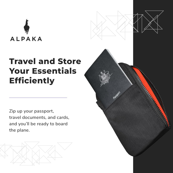 ALPAKA Fermuarl Pasaportluk-Green
