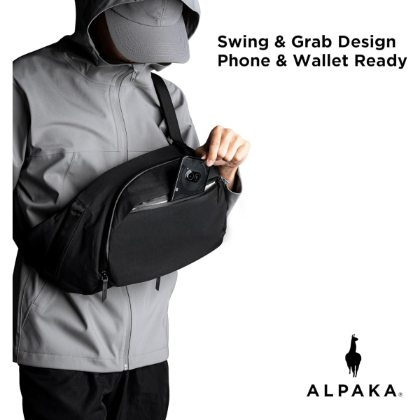 ALPAKA Metro Crossbody anta (7.5L)-Black 