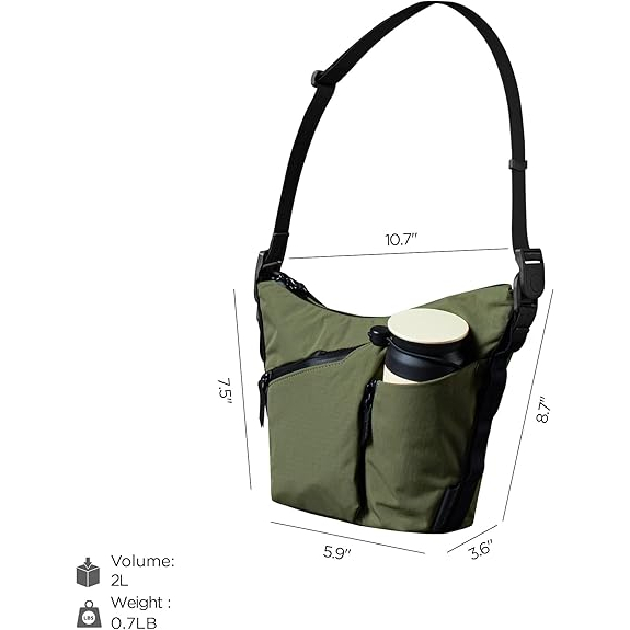 ALPAKA Flow Satchel anta (2L)-Green