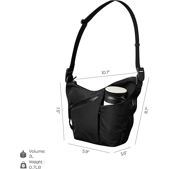 ALPAKA Flow Satchel anta (2L)-Black 