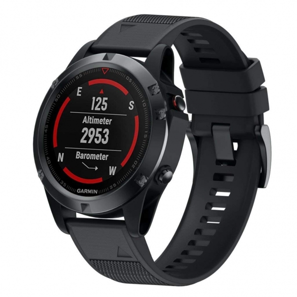 ANCOOL Garmin Fenix 5 Kay (22mm)-Black