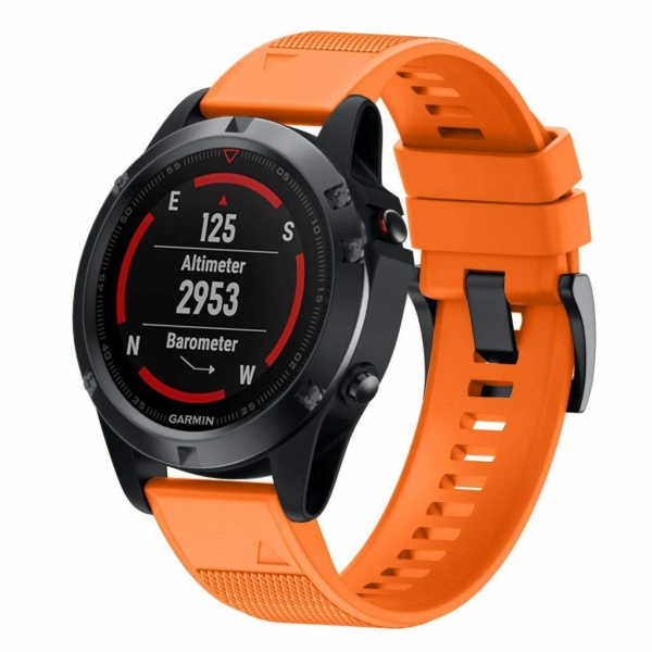 ANCOOL Garmin Fenix 5 Kay (22mm)-Orange