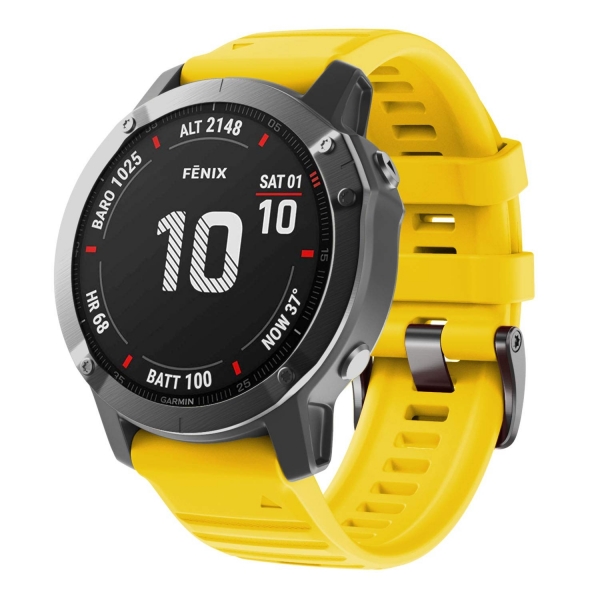 ANCOOL Garmin Fenix 6 Silikon Kay-Yellow