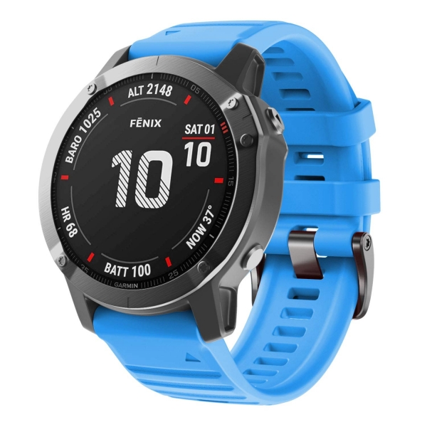 ANCOOL Garmin Fenix 6 Silikon Kay-Blue