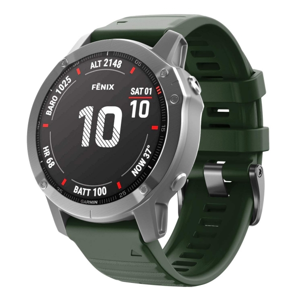 ANCOOL Garmin Fenix 6 Silikon Kay-Olive Green