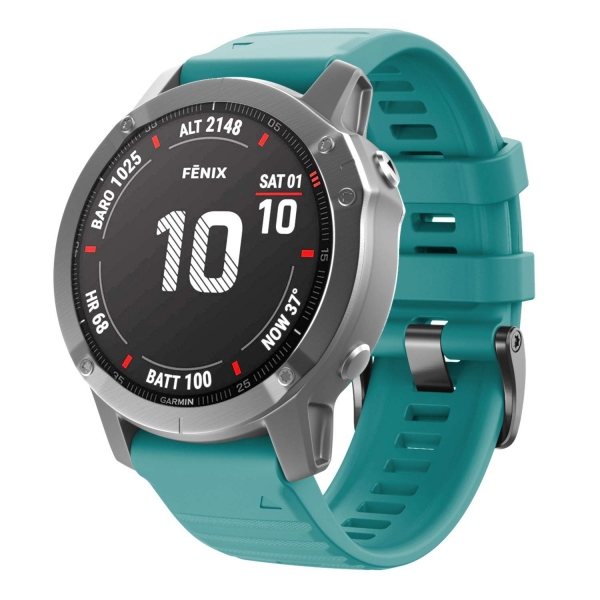 ANCOOL Garmin Fenix 6 Silikon Kay-Rock Blue