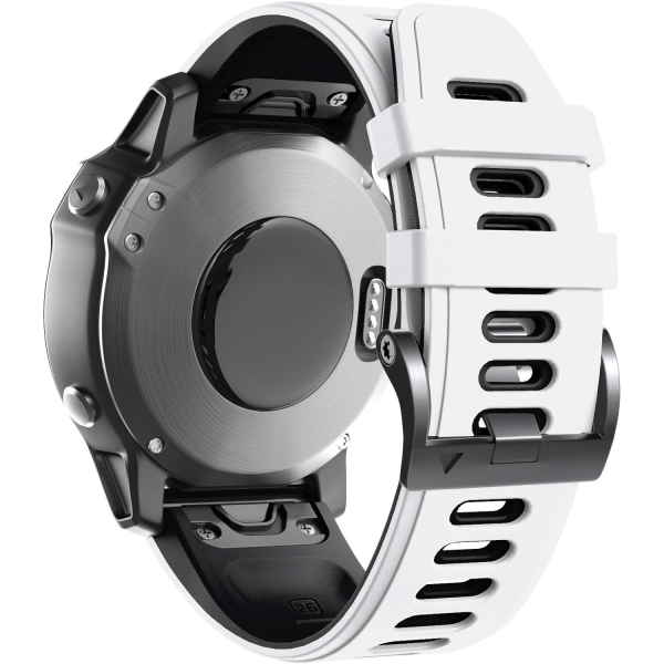 ANCOOL Garmin Fenix 7X/6X Pro/5X Plus Kay -White Black