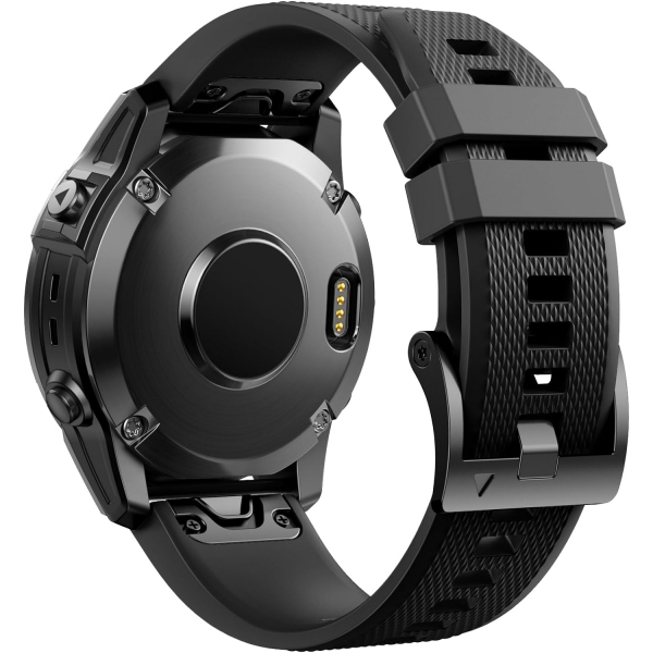 ANCOOL Silikon Garmin Fenix 7/6/5 Kay -Black