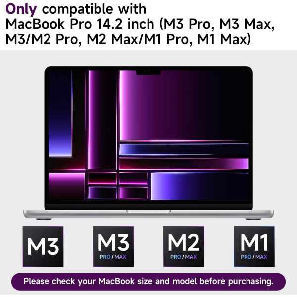 ANTOGOO V MacBook Pro M3 Ekran Koruyucu (14 in)