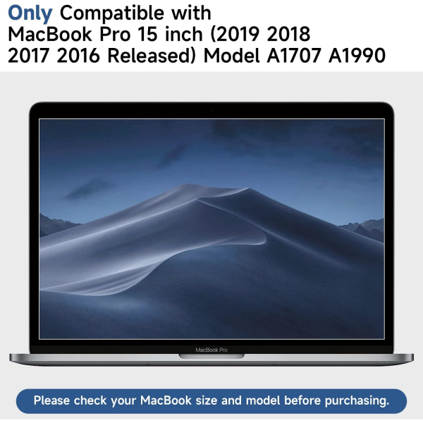 ANTOGOO V MacBook Pro Ekran Koruyucu (15 in)