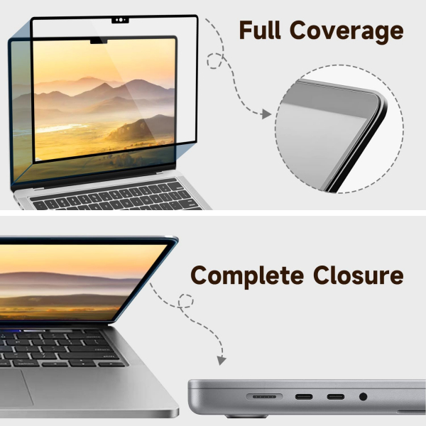 ANTOGOO V MacBook Air M2/M3 Ekran Koruyucu (15 in)