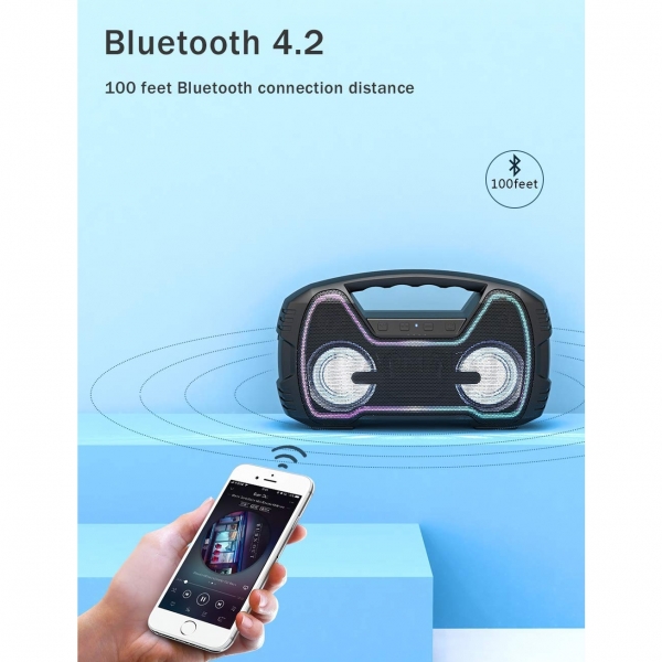 AOMAIS GO Mini Su Geirmez Bluetooth Hoparlr-Black