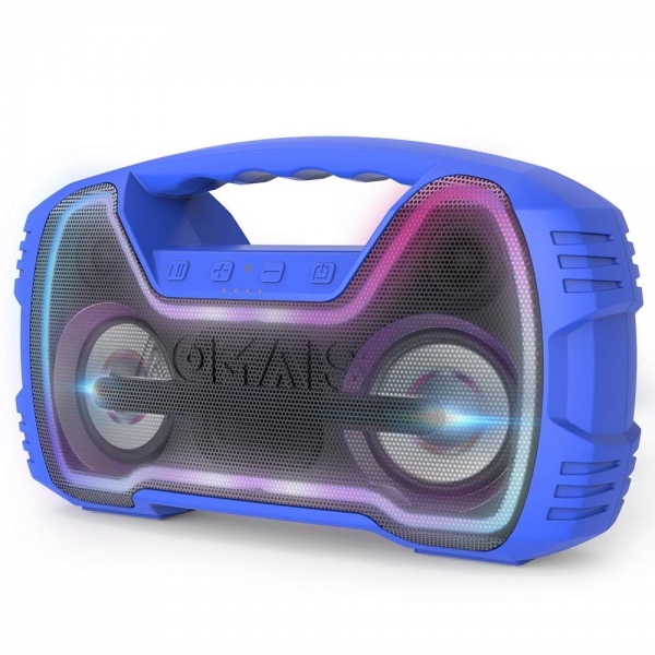 AOMAIS GO Mini Su Geirmez Bluetooth Hoparlr-Blue