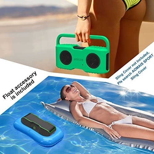 AOMAIS Sport II Su Ge�irmez Bluetooth Hoparl�r-Green