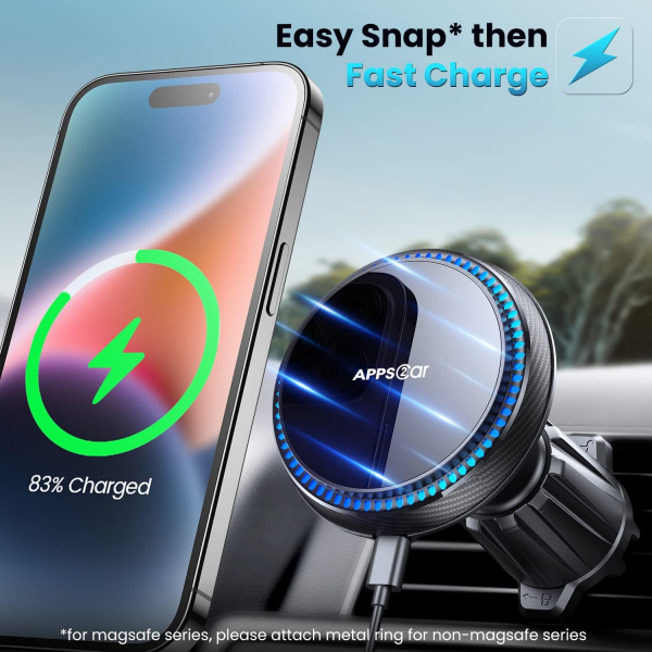 APPS2Car MagSafe Ara arj Cihaz 