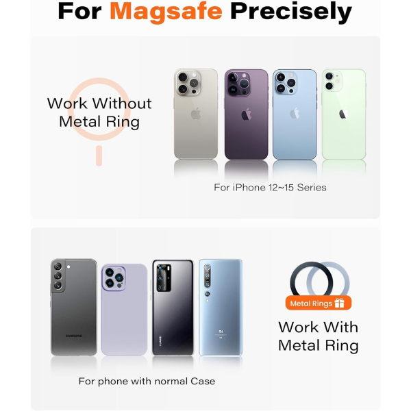 APPS2Car 15W Manyetik Ara arj Cihaz 