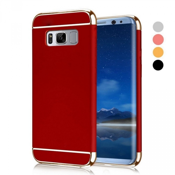 ATOOZ Galaxy S8 Plus Ultra nce Full Body Klf-Red