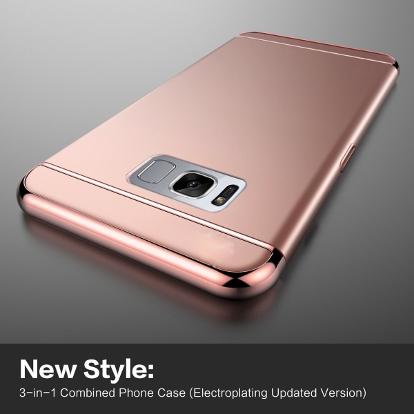 ATOOZ Galaxy S8 Plus Ultra nce Full Body Klf-Rose Gold