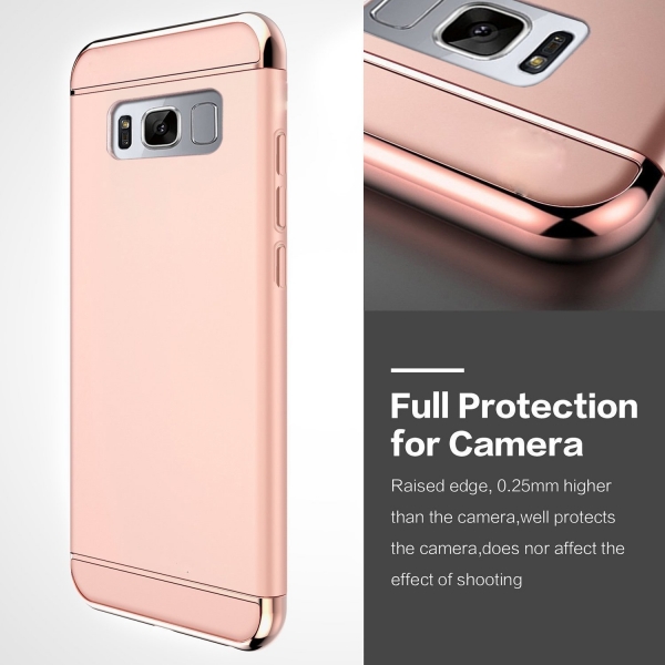 ATOOZ Galaxy S8 Plus Ultra nce Full Body Klf-Rose Gold