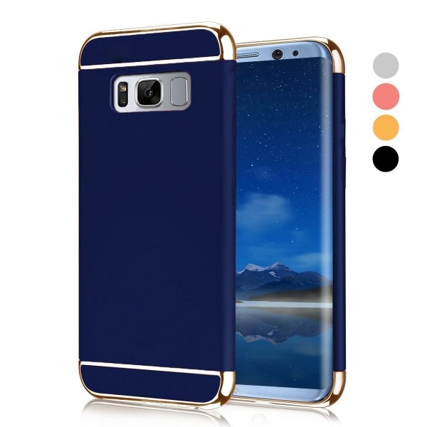 ATOOZ Galaxy S8 Plus Ultra nce Full Body Klf-Navy Blue