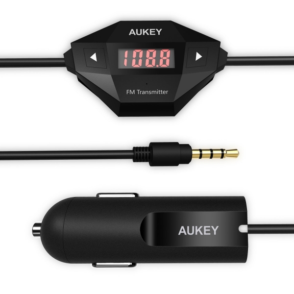 AUKEY BTC4 FM Balants- Radio Balants- 1 USB Ara arj Balants