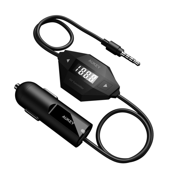 AUKEY BTC4 FM Balants- Radio Balants- 1 USB Ara arj Balants