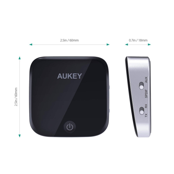 AUKEY BR-O2 Bluetooth Verici/Alc Ses Adaptr