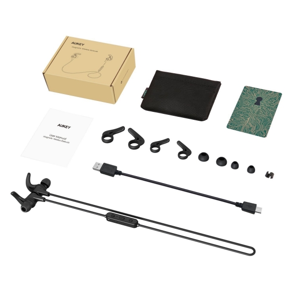 AUKEY EP-B40 Kablosuz Kulak ��i Kulakl�k-Black